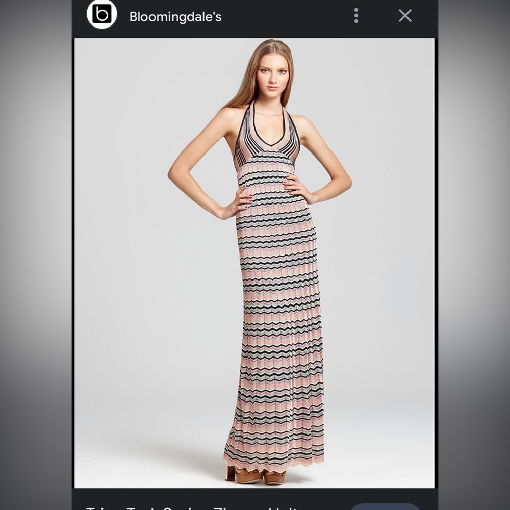 Like new Trina Turk halter dress